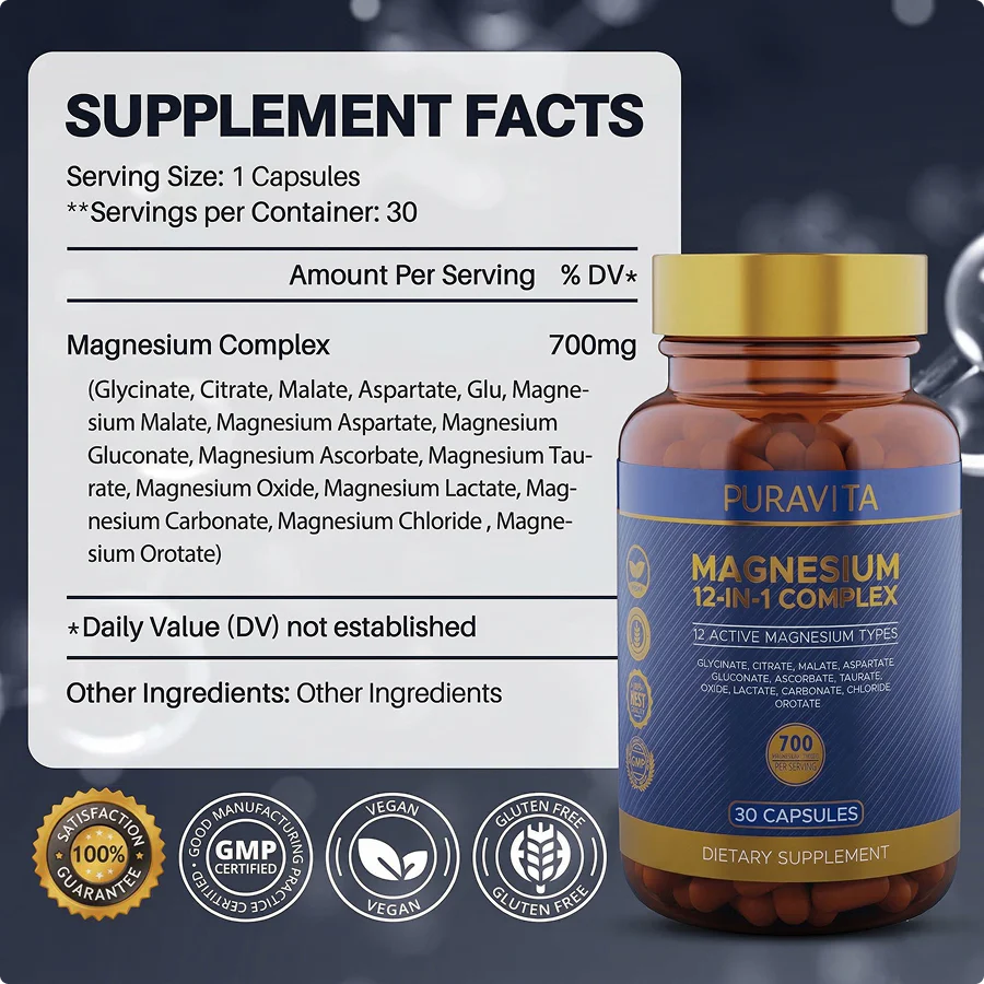 PURAVITA® 12-in-1 Magnesium Complex - Image 5